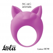 Фиолетовое эрекционное кольцо Lemur Remi - Lola Games - в Армавире купить с доставкой