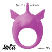Фиолетовое эрекционное кольцо Unicorn Alfie - Lola Games - в Армавире купить с доставкой