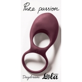 Бордовое эрекционное виброкольцо Daydream - Lola Games - в Армавире купить с доставкой