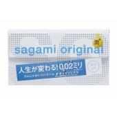 Ультратонкие презервативы Sagami Original 0.02 Extra Lub с увеличенным количеством смазки - 12 шт. - Sagami - купить с доставкой в Армавире