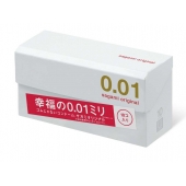 Супер тонкие презервативы Sagami Original 0.01 - 10 шт. - Sagami - купить с доставкой в Армавире