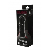 Черная веревка для шибари DELUXE BONDAGE ROPE - 5 м. - Dream Toys - купить с доставкой в Армавире