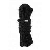 Черная веревка для шибари DELUXE BONDAGE ROPE - 5 м. - Dream Toys - купить с доставкой в Армавире