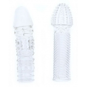 Комплект из 2 прозрачных насадок на пенис PENIS EXTENDER PACK - Dream Toys - в Армавире купить с доставкой