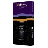 Разноцветные презервативы DOMINO Colour Beauty - 6 шт. - Domino - купить с доставкой в Армавире