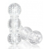 Прозрачный фигурный мастурбатор Master Stroker - Blush Novelties - в Армавире купить с доставкой