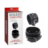 Черные наручники Surrender Wrist Restraints - Chisa - купить с доставкой в Армавире