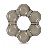 Дымчатое эрекционное кольцо Stay Hard Thick Bead Cock Ring - Blush Novelties - в Армавире купить с доставкой