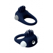 Синее эрекционное виброкольцо STIMU RING - Dream Toys - в Армавире купить с доставкой