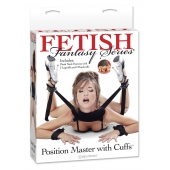 Фиксатор для рук и ног Fetish Fantasy Series Position Master With Cuffs - Pipedream - купить с доставкой в Армавире