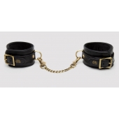 Черные оковы на ноги Bound to You Faux Leather Ankle Cuffs - Fifty Shades of Grey - купить с доставкой в Армавире