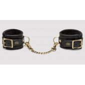 Черные наручники Bound to You Faux Leather Wrist Cuffs - Fifty Shades of Grey - купить с доставкой в Армавире