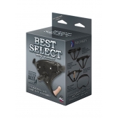 Пояс HARNESS BEST SELECT с вагинальной пробкой - LOVETOY (А-Полимер) - купить с доставкой в Армавире
