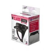 Черный пояс для насадок CLASS STRAP Restyling - LOVETOY (А-Полимер) - купить с доставкой в Армавире