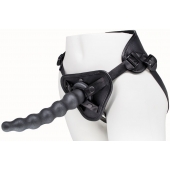 Пояс харнесс BEST UNI strap с 2 насадками - 18 и 22 см. - LOVETOY (А-Полимер) - купить с доставкой в Армавире