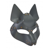 Серая маска Wolf с клепками - Sitabella - купить с доставкой в Армавире