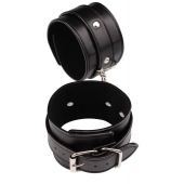 Черные оковы Classic Ankle Cuffs - Chisa - купить с доставкой в Армавире