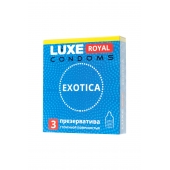 Текстурированные презервативы LUXE Royal Exotica - 3 шт. - Luxe - купить с доставкой в Армавире