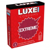 Текстурированные презервативы LUXE Royal Extreme - 3 шт. - Luxe - купить с доставкой в Армавире
