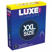 Презервативы увеличенного размера LUXE Royal XXL Size - 3 шт. - Luxe - купить с доставкой в Армавире