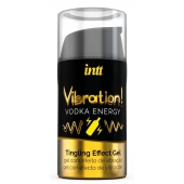 Жидкий интимный гель с эффектом вибрации Vibration! Vodka Energy - 15 мл. - INTT - купить с доставкой в Армавире