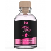 Массажный гель с согревающим эффектом Cotton Candy - 30 мл. - INTT - купить с доставкой в Армавире