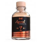 Массажный гель с согревающим эффектом Aperol - 30 мл. - INTT - купить с доставкой в Армавире