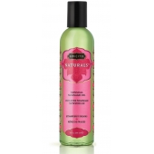Массажное масло Naturals Strawberry Dreams с ароматом клубники - 236 мл. - Kama Sutra - купить с доставкой в Армавире