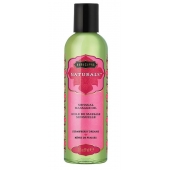 Массажное масло Naturals Strawberry Dreams с ароматом клубники - 59 мл. - Kama Sutra - купить с доставкой в Армавире