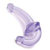 Фиолетовый безремневой страпон Strapless Strap-On - Lux Fetish - купить с доставкой в Армавире