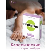Классические презервативы Bariera Classic - 3 шт. - Bariera - купить с доставкой в Армавире