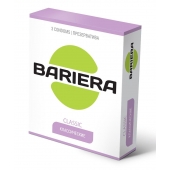 Классические презервативы Bariera Classic - 3 шт. - Bariera - купить с доставкой в Армавире