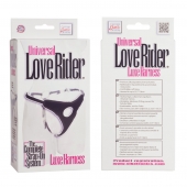 Трусы для страпона с универсальным креплением Universal Love Rider Luxe Harness - California Exotic Novelties - купить с доставкой в Армавире
