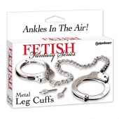 Металлические наручники Metal Leg Cuffs - Pipedream - купить с доставкой в Армавире