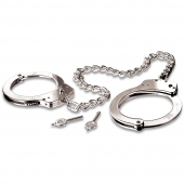Металлические наручники Metal Leg Cuffs - Pipedream - купить с доставкой в Армавире