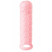 Розовый фаллоудлинитель Homme Long - 15,5 см. - Lola Games - в Армавире купить с доставкой