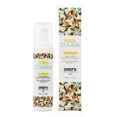 Разогревающее массажное масло с ароматом пина колада Gourmet Pina Colada - 50 мл. - Exsens - купить с доставкой в Армавире