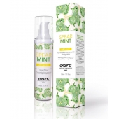Разогревающее массажное масло Gourmet Spearmint Organic с органическими ингредиентами - 50 мл. - Exsens - купить с доставкой в Армавире