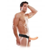 Полый страпон 8  Hollow Strap-On телесного цвета - 19 см. - Pipedream - купить с доставкой в Армавире
