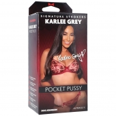 Мастурбатор-вагина Karlee Grey ULTRASKYN Pocket Pussy - Doc Johnson - в Армавире купить с доставкой