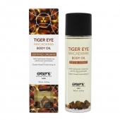 Органическое массажное масло TIGER EYE MACADAMIA - 100 мл. - Exsens - купить с доставкой в Армавире
