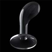 Прозрачный стимулятор простаты Flawless Clear Prostate Plug - 15 см. - Lovetoy - в Армавире купить с доставкой