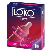 Стимулирующая насадка на пенис LOKO HOT с возбуждающим эффектом - Sitabella - в Армавире купить с доставкой