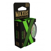 Презервативы в пластиковом кейсе MAXUS AIR Mixed - 3 шт. - Maxus - купить с доставкой в Армавире