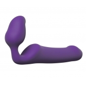 Фиолетовый безремневой страпон Queens L - Adrien Lastic - купить с доставкой в Армавире