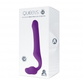 Лиловый безремневой страпон Queens M - Adrien Lastic - купить с доставкой в Армавире