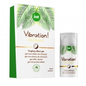 Возбуждающий гель с ароматом кокоса Vibration Coconut - 15 мл. - INTT - купить с доставкой в Армавире