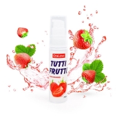Гель-смазка Tutti-frutti с земляничным вкусом - 30 гр. - Биоритм - купить с доставкой в Армавире