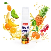 Гель-смазка Tutti-frutti со вкусом тропических фруктов - 30 гр. - Биоритм - купить с доставкой в Армавире