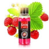 Массажное масло Eros fantasy с ароматом земляники - 50 мл. - Биоритм - купить с доставкой в Армавире